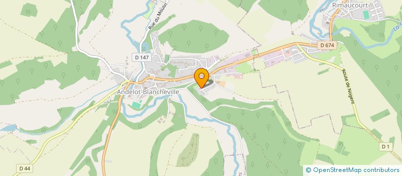 localisation de l'entreprise CHRISTIAN COURTIER SERVICIES à ANDELOT-BLANCHEVILLE