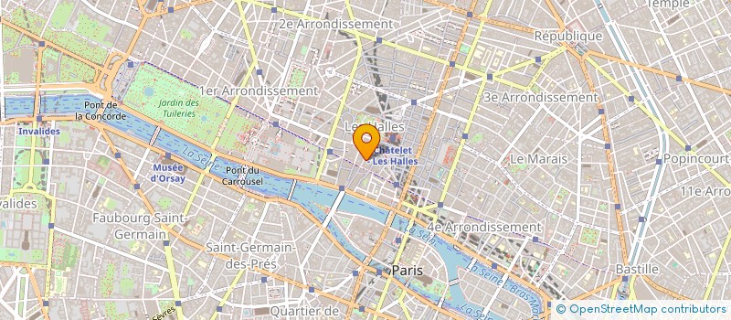localisation de l'entreprise CHRISTIAN EMORINE ET ASSOCIES à PARIS