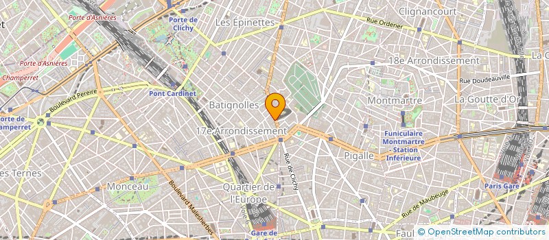 localisation de l'entreprise CHRISTIAN EMPRIN à PARIS
