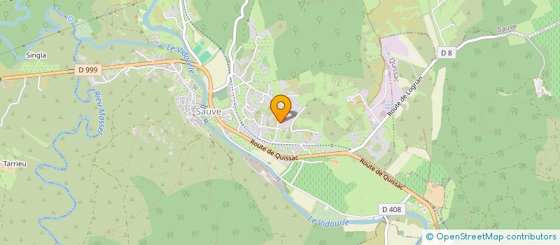 localisation de l'entreprise CHRISTIAN ESPANA LIEU D'ACCUEIL  SAUVE