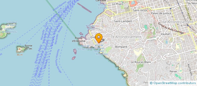 localisation de l'entreprise CHRISTIAN ET SERGE INDIVISION  MARSEILLE