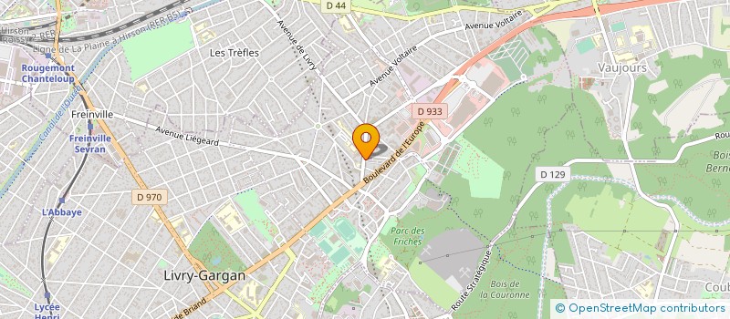 localisation de l'entreprise CHRISTIAN FAMILY INTERNATIONAL PROTESTANT  LIVRY-GARGAN