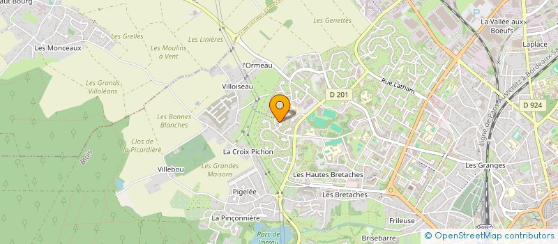 localisation de l'entreprise CHRISTIAN FAUGEROUX EXPERTISE à BLOIS