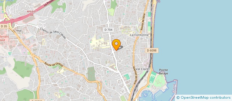 localisation de l'entreprise CHRISTIAN FICHTER AMELIORATION HABITAT à ANTIBES