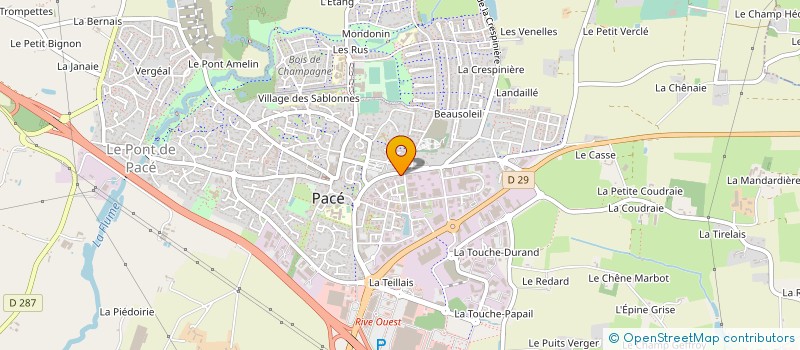 localisation de l'entreprise CHRISTIAN FREZEL OLIVIER PELLAN  PACE