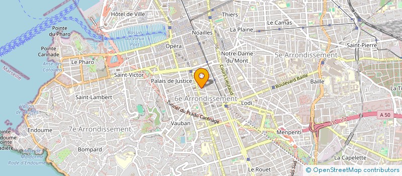 localisation de l'entreprise CHRISTIAN -J.PIERROT à MARSEILLE