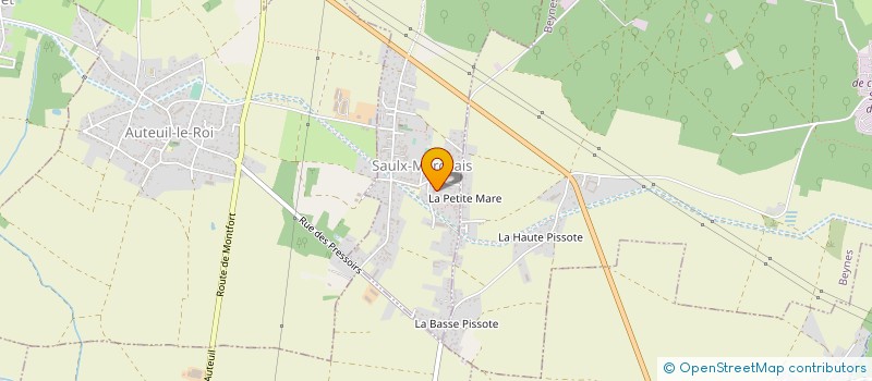 localisation de l'entreprise CHRISTIAN LANGLOIS ET FILS à SAULX-MARCHAIS