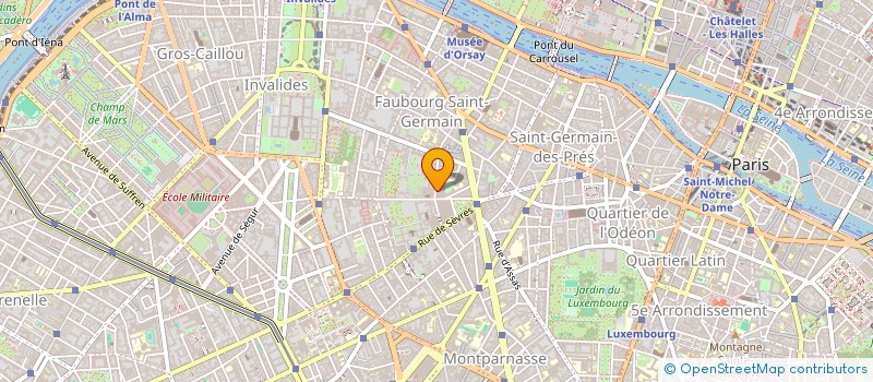 localisation de l'entreprise CHRISTIAN LAUE ET ASSOCIES  PARIS