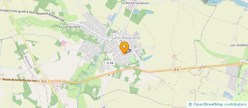 localisation de l'entreprise CHRISTIAN LE MEUR  SAINT-REVEREND