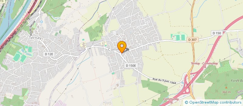 localisation de l'entreprise CHRISTIAN MORRETTON  POMMIER-DE-BEAUREPAIRE