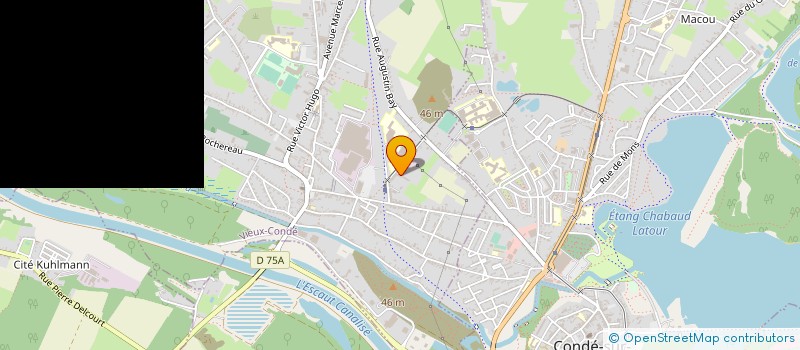 localisation de l'entreprise CHRISTIAN PAMART SA  VIEUX-CONDE