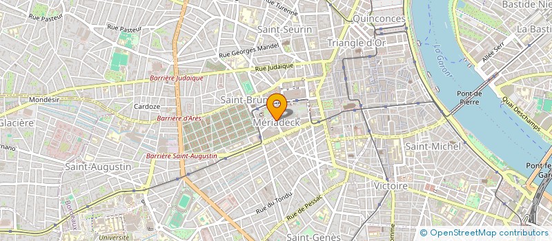 localisation de l'entreprise CHRISTIAN PRAY  BORDEAUX