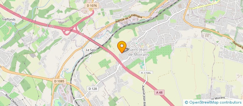localisation de l'entreprise CHRISTIAN TRAVIER TRANSPORTS à SAINT-JEAN-DE-MOIRANS