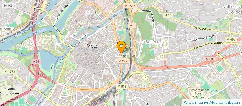 localisation de l'entreprise CHRISTIANE  METZ