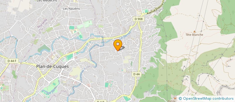 localisation de l'entreprise CHRISTIANE B  MOUGINS