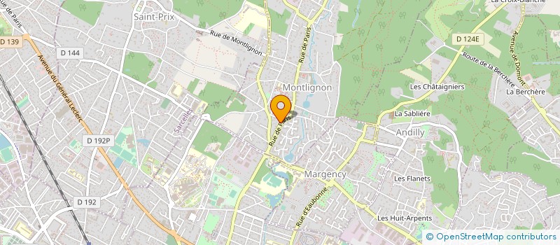 localisation de l'entreprise CHRISTIANE THIBAULT CONSULTANT  MONTLIGNON