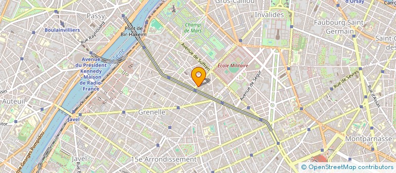 localisation de l'entreprise CHRISTIANE VENOT  PARIS