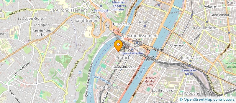 localisation de l'entreprise CHRISTIARNAUD à LYON