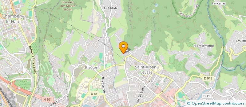 localisation de l'entreprise CHRISTIE  VILLAZ