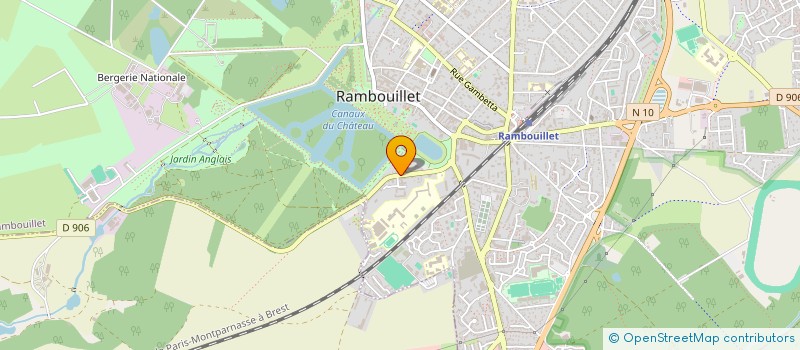 localisation de l'entreprise CHRISTIE IMMO  RAMBOUILLET