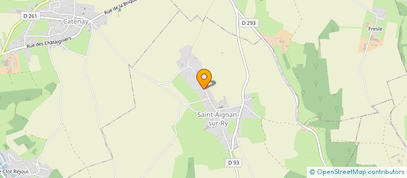 localisation de l'entreprise CHRISTIE PROGRESSION  SAINT-AIGNAN-SUR-RY