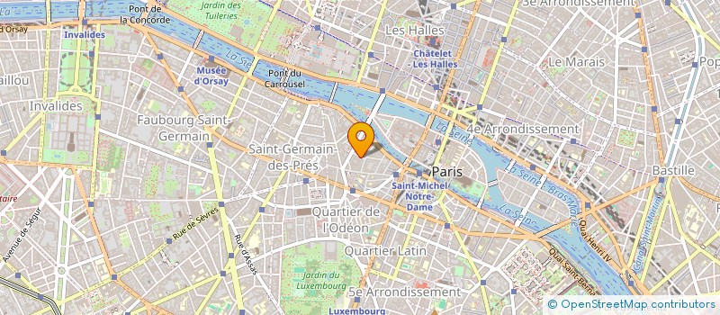 localisation de l'entreprise CHRISTINE à PARIS