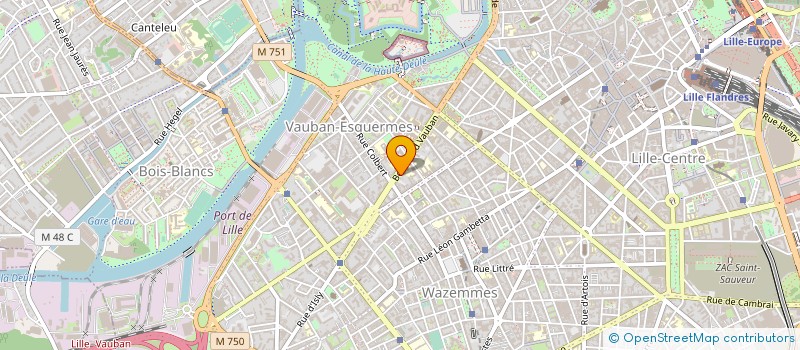 localisation de l'entreprise CHRISTINE à LILLE