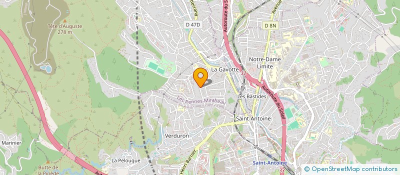 localisation de l'entreprise CHRISTINE à AIX-EN-PROVENCE