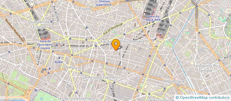 localisation de l'entreprise CHRISTINE CHANET (3C)  PARIS