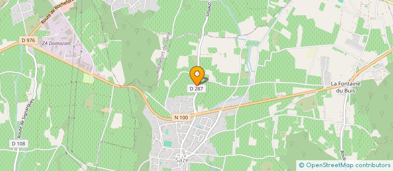 localisation de l'entreprise CHRISTINE CRAIPEAU FORMATION  SAZE