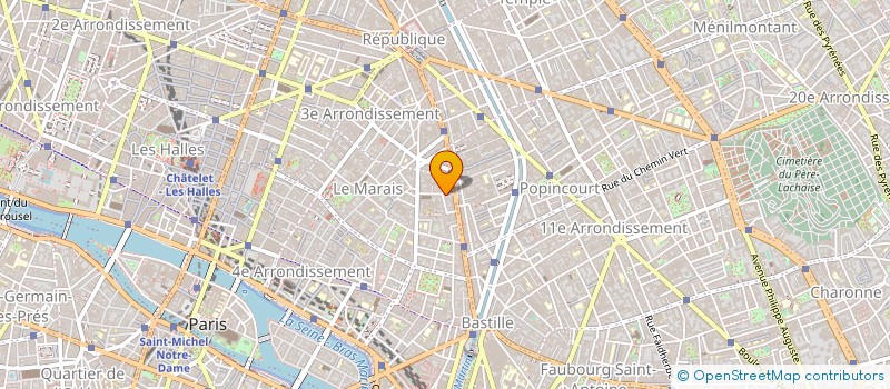localisation de l'entreprise CHRISTINE DURAZZINI à PARIS