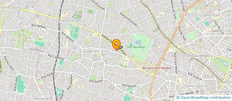 localisation de l'entreprise CHRISTINE HASSID PROJECT  BORDEAUX