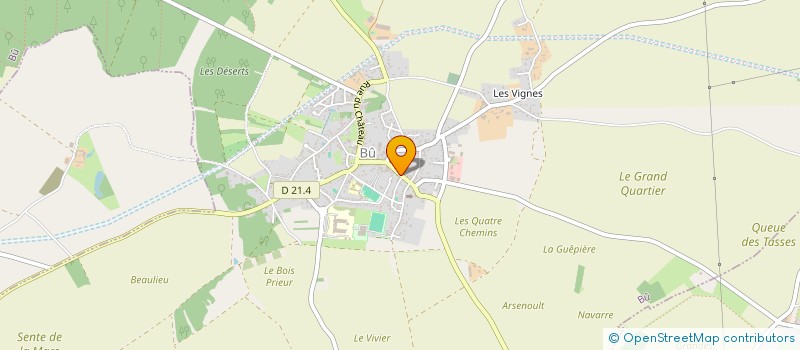 localisation de l'entreprise CHRISTINE LASNON à BU