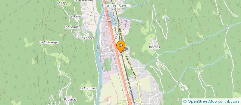 localisation de l'entreprise CHRISTINE LAUNAY DECORATION  LA BATHIE