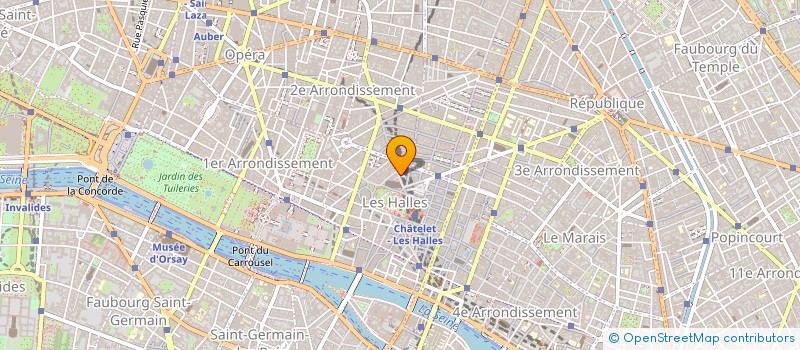 localisation de l'entreprise CHRISTINE PETIT CONSEIL  PARIS