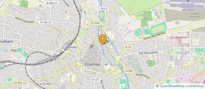 localisation de l'entreprise CHRISTINE WILCE à CHARTRES