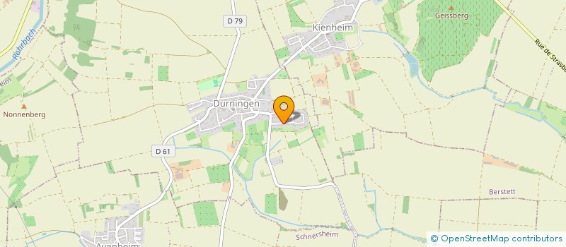 localisation de l'entreprise CHRISTINE ZILLIOX MH INTERIOR  DURNINGEN