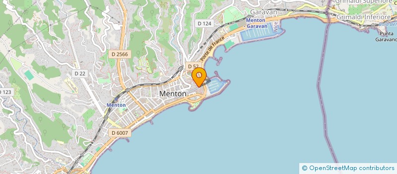localisation de l'entreprise CHRISTINNE à MENTON