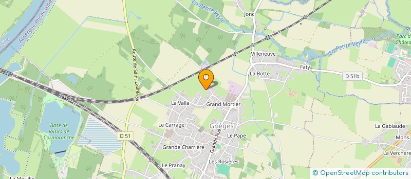 localisation de l'entreprise CHRISTINVEST  GRIEGES