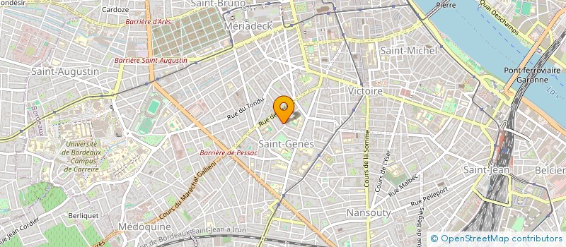 localisation de l'entreprise CHRISTMANN CONSEIL  BORDEAUX