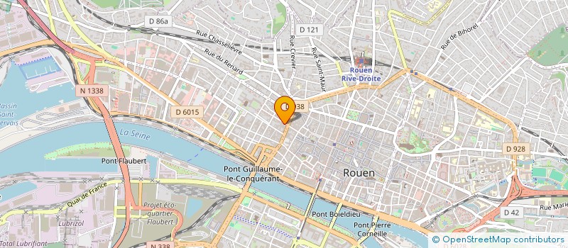 localisation de l'entreprise CHRISTMAS à ROUEN