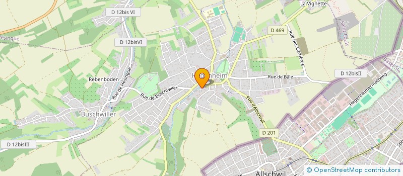 localisation de l'entreprise CHRISTNACHER FRERES  HEGENHEIM