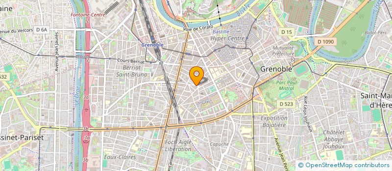 localisation de l'entreprise CHRISTO  GRENOBLE