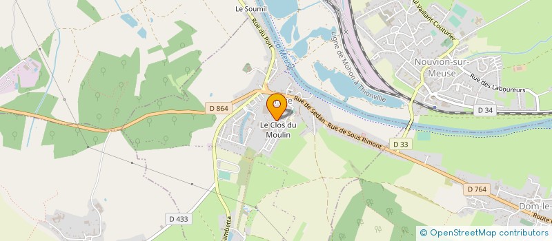 localisation de l'entreprise CHRISTO-FERS  FLIZE