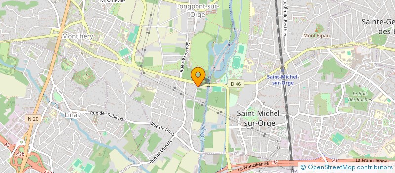 localisation de l'entreprise CHRISTOBAL à LONGPONT-SUR-ORGE