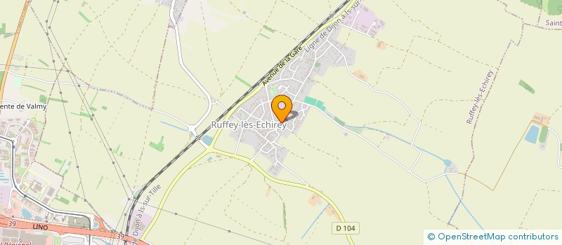 localisation de l'entreprise CHRISTODIL  RUFFEY-LES-ECHIREY