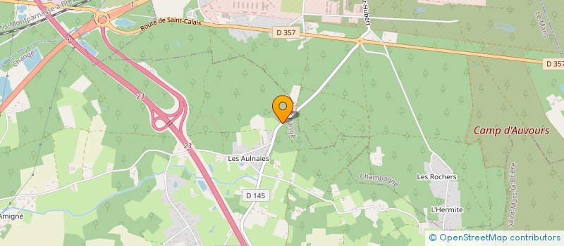 localisation de l'entreprise CHRISTOMAN  CHANGE