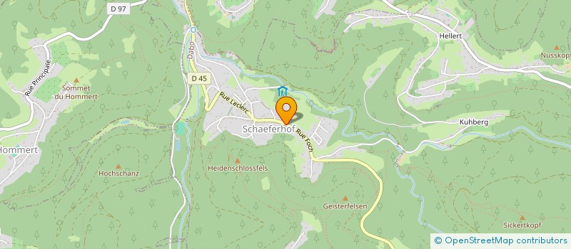 localisation de l'entreprise CHRISTOPH BOIS à DABO