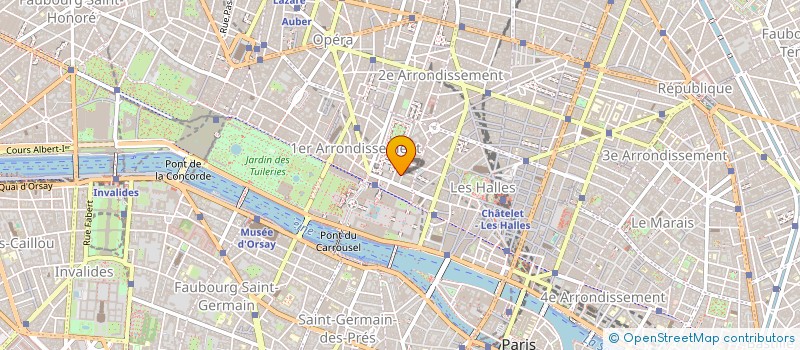 localisation de l'entreprise CHRISTOPHAIX  PARIS