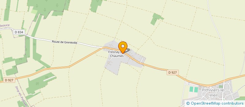 localisation de l'entreprise CHRISTOPHE  PITHIVIERS-LE-VIEIL